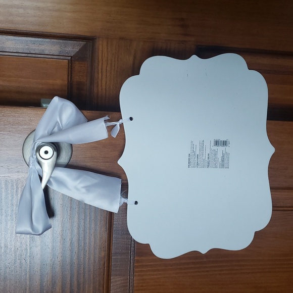 Wedding Countdown Chalkboard Sign with Ribbon - Picture 2 of 4